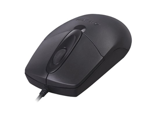 Мышь проводная A4Tech OP-720 черный (OP-720 USB BLACK)